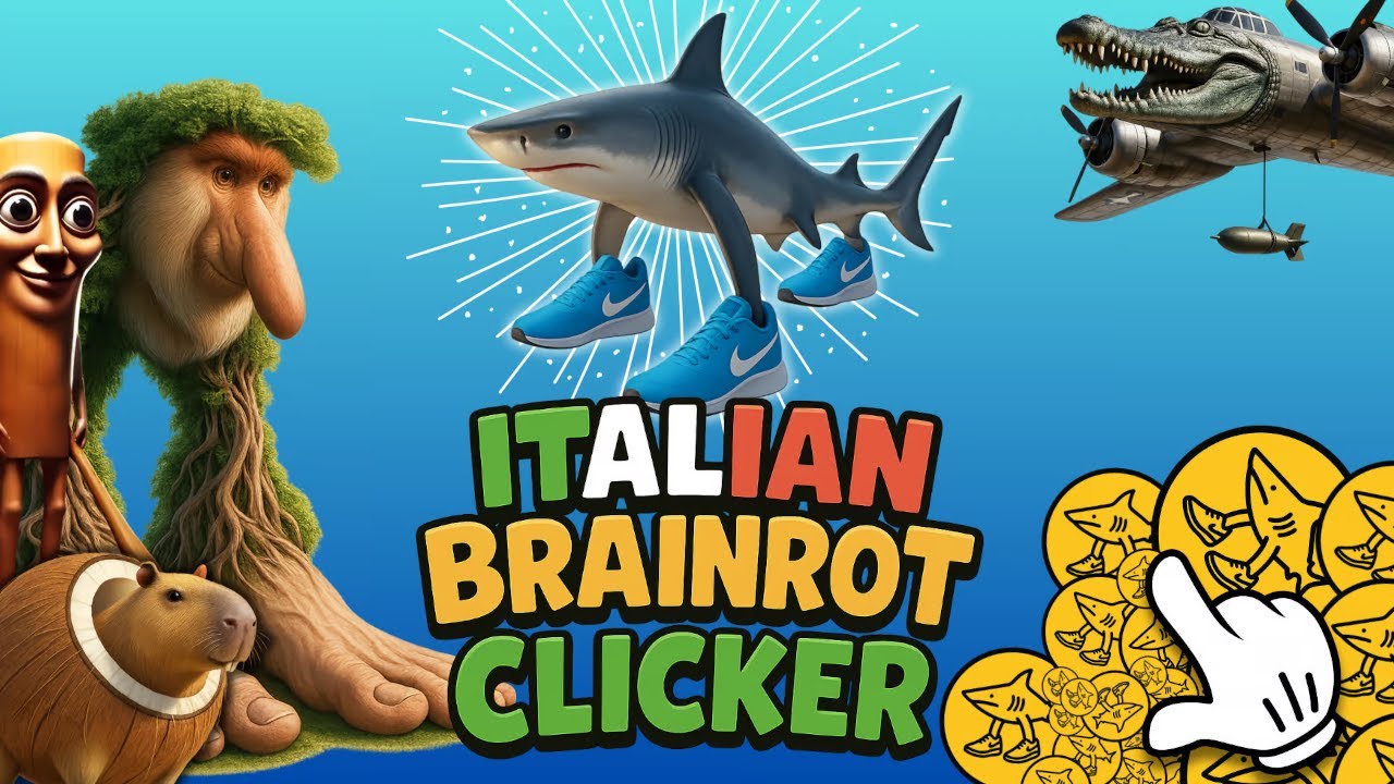 Italian Brainrot Clicker background